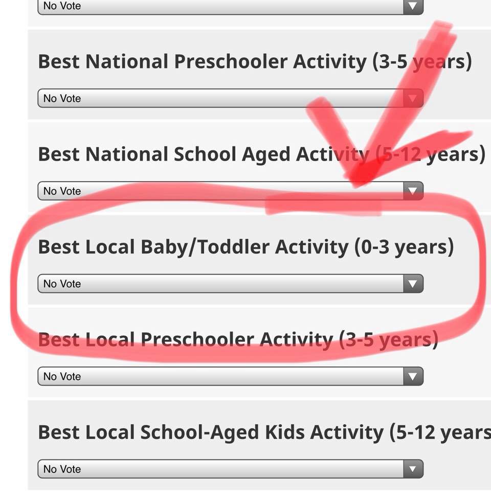 What's On 4 Little Ones - 2018 Awards