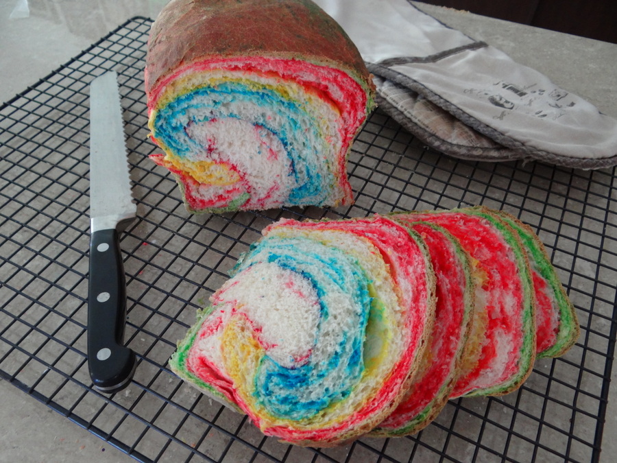 Rainbow Bread Recipe