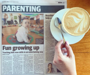 The Sunday Mail - Parenting Section 19 August 2018 - Making Rainbows