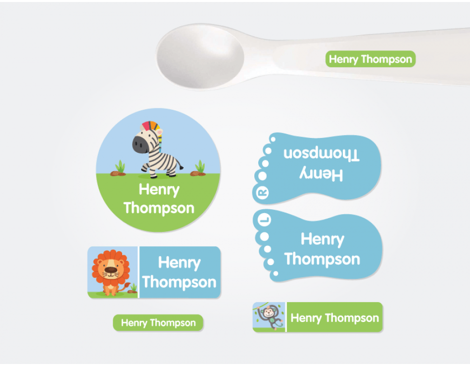 name labels - day care labels -- what you get