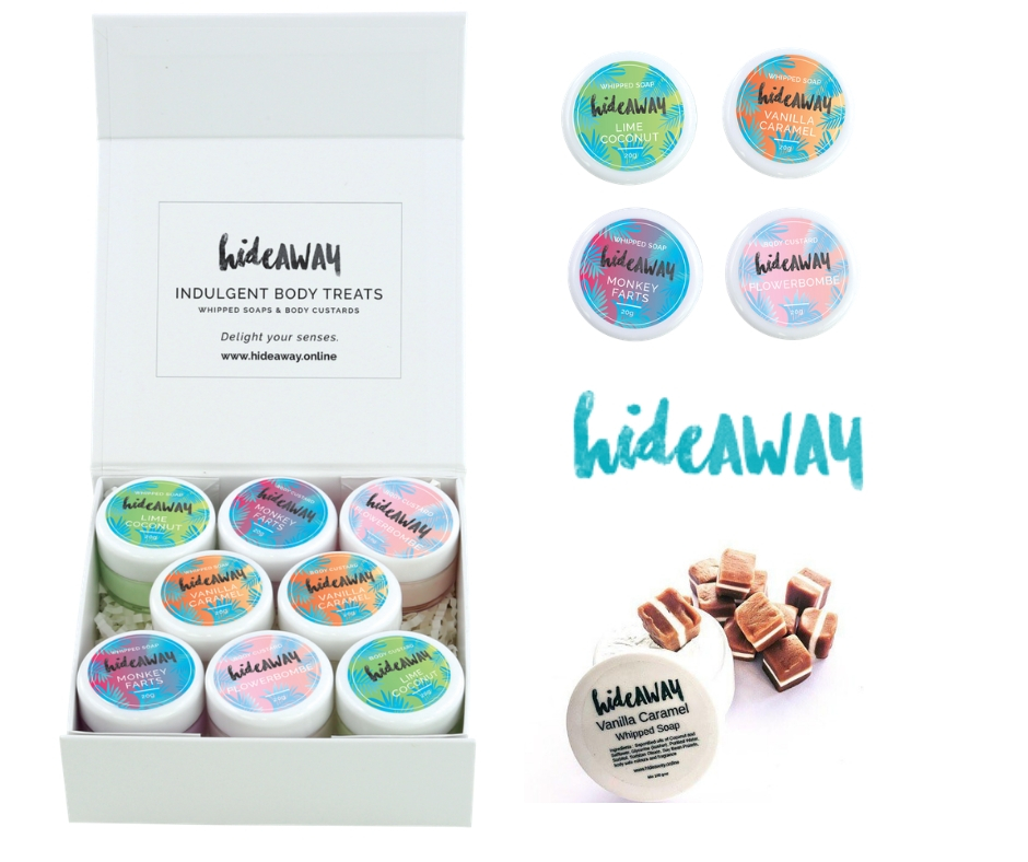 hideaway whipped soap